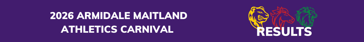 Athletics Results Banner
