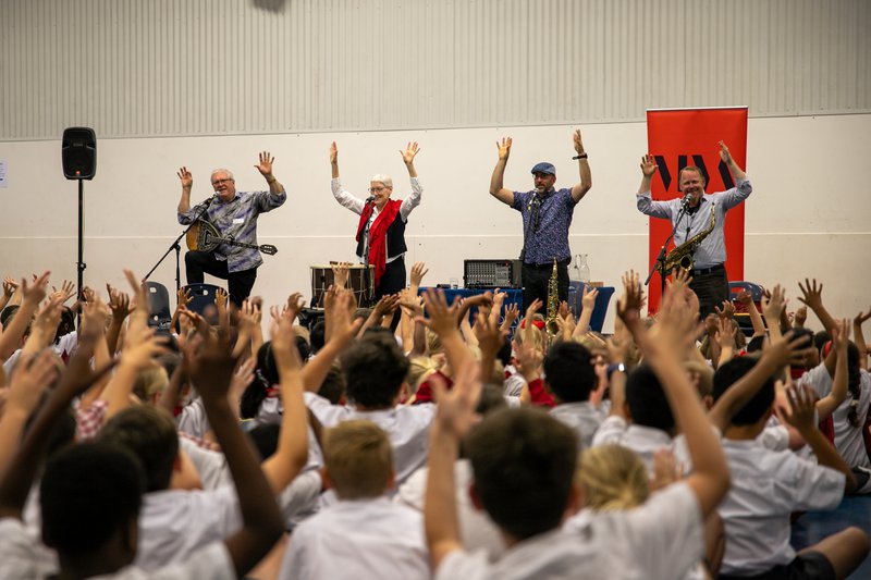 Junior School gets a taste of world music with Musica Viva