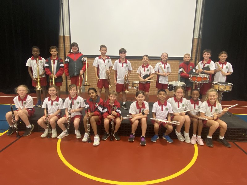 Year 4 Band Hosts an Open Rehearsal