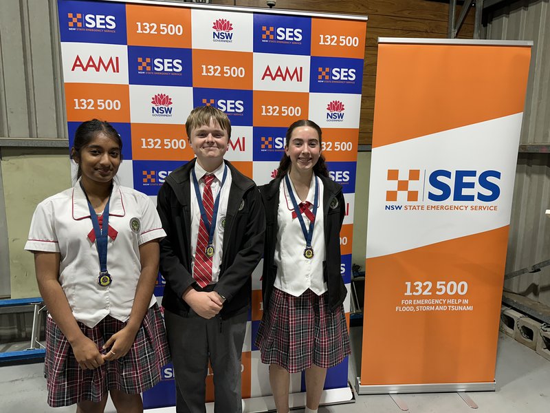 Secondary students complete the SES Shellharbour Youth Internship Program