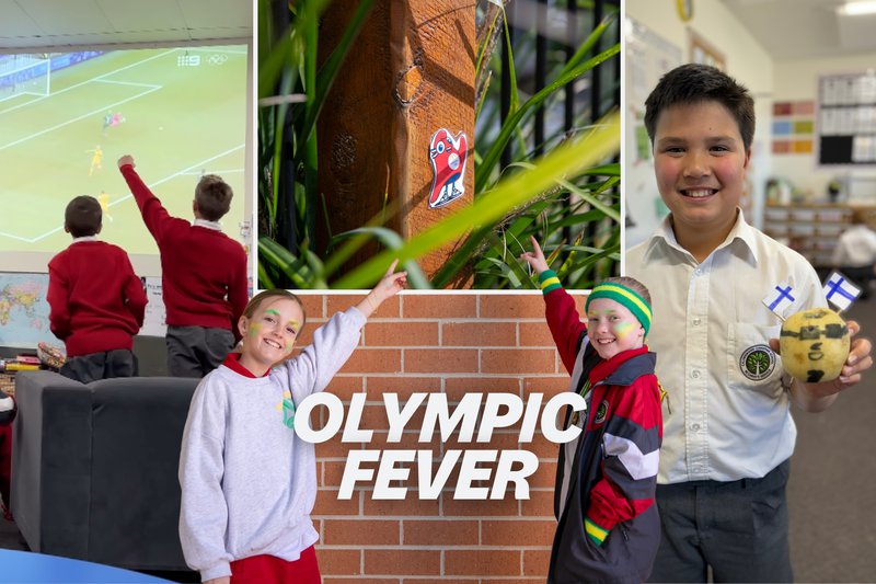 Olympic fever takes hold at Calderwood!