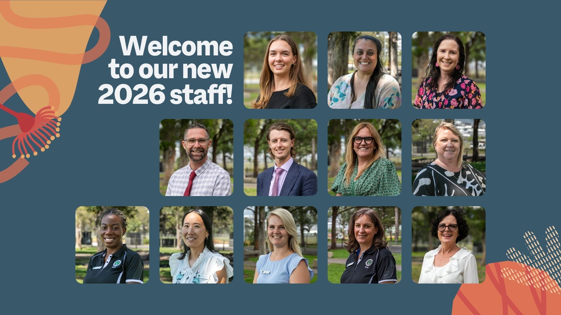 Welcome to our new staff!