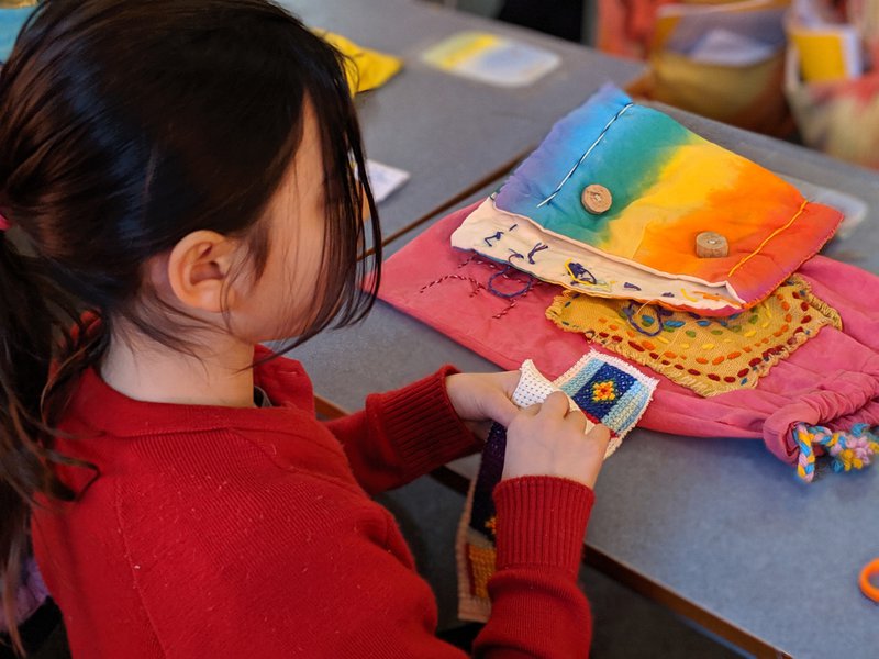 Class Four Cross Stitch fountain pen covers