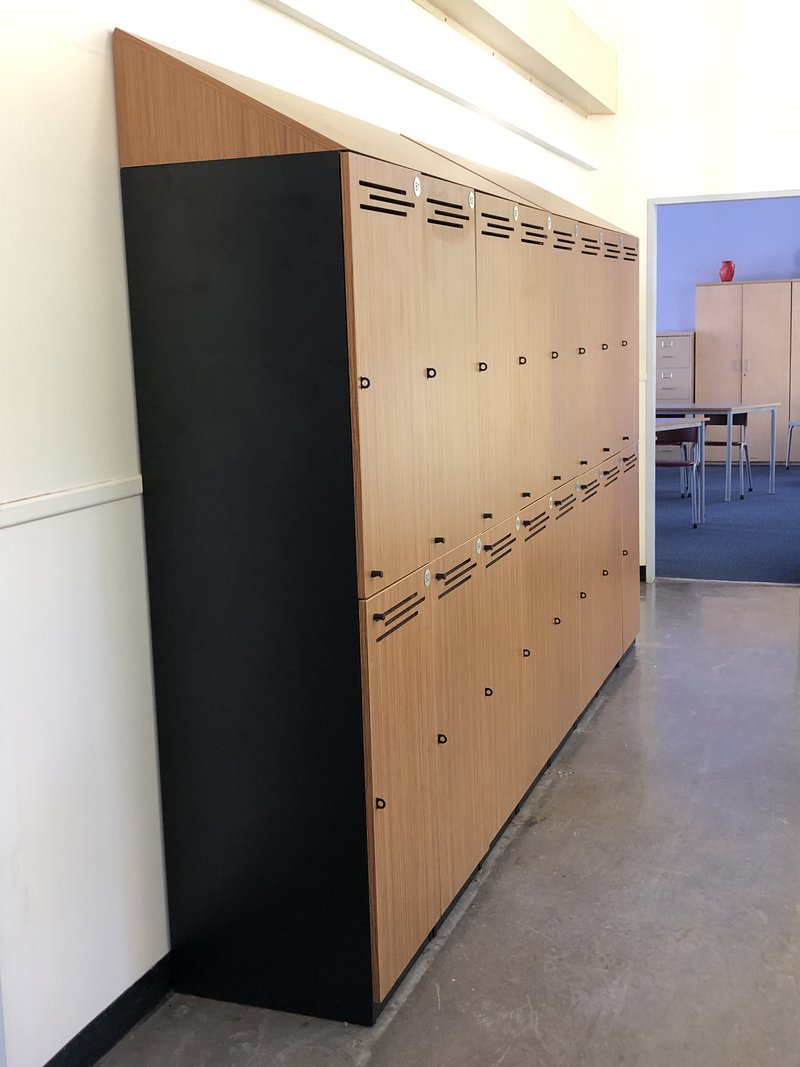 Year 8 and 12 locker upgrade
