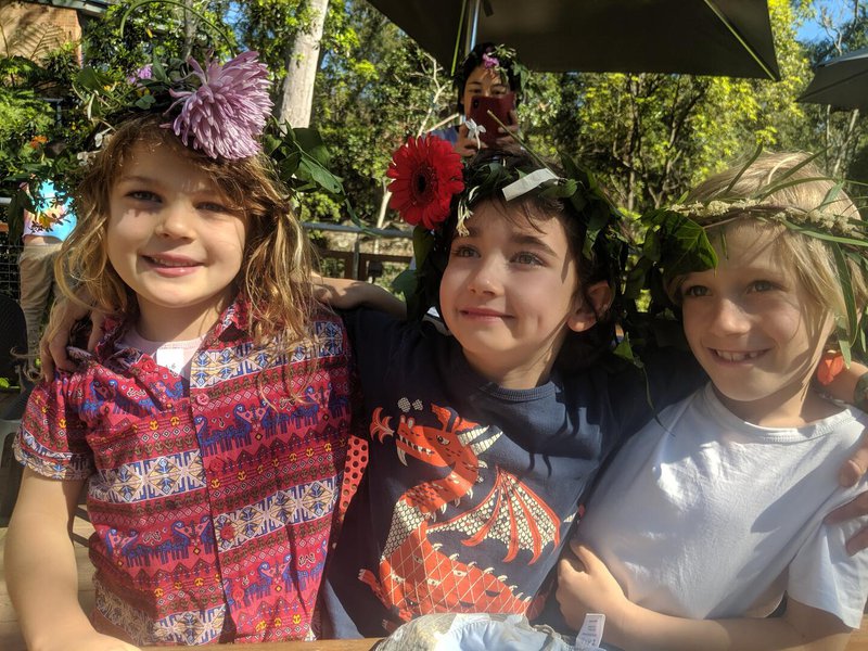 Class One prepare for their first Middle Cove Spring Festival