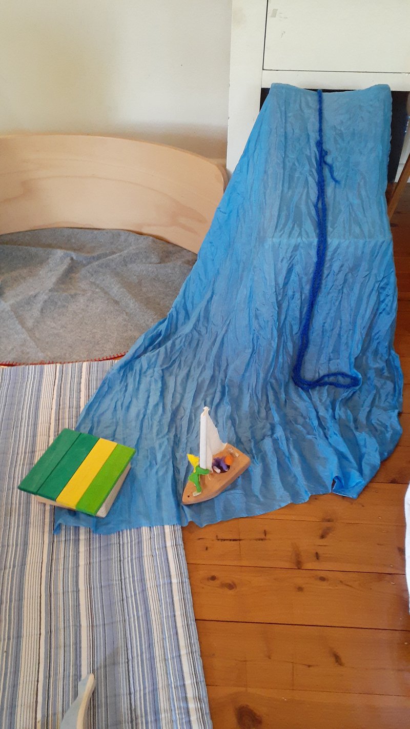 Kindergarten sparks creativity in the home-learning space