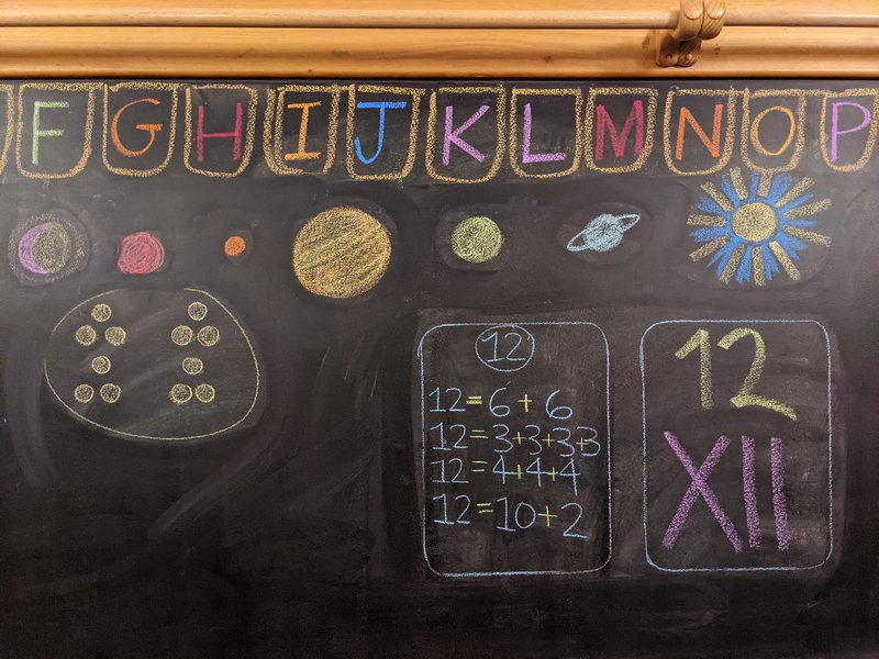 Class 1 explore numbers to 12