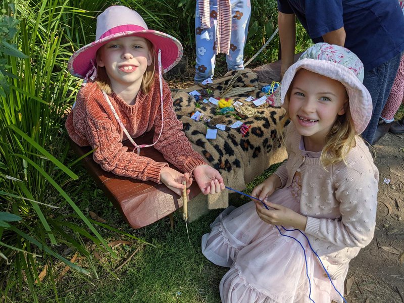 Treasure market in the Playground