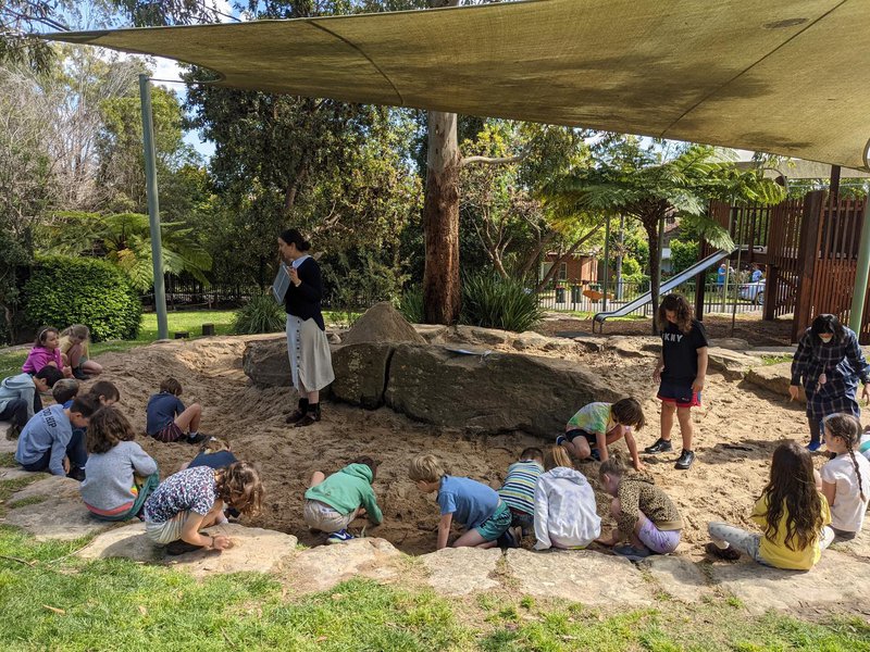 Form Drawing and the outside classroom in Class 1