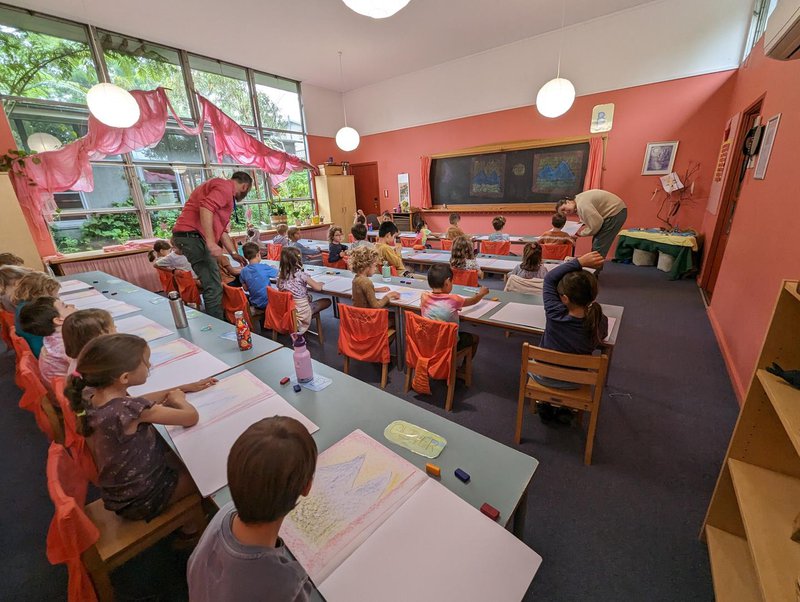 Class 1 Begin learning letters