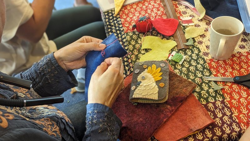 Parent Craft Embroidery Workshop with Elizabeth Ellean