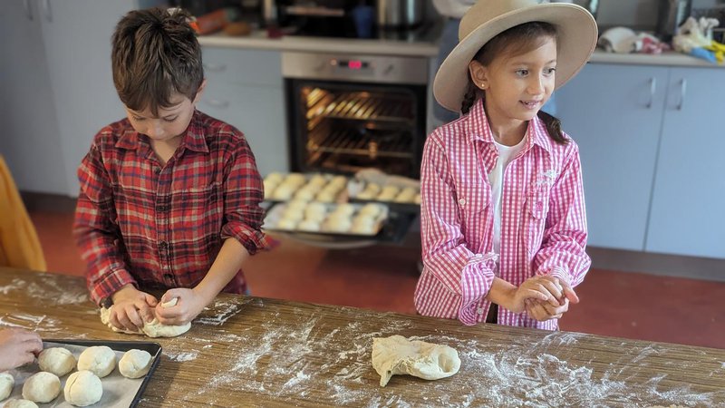 Making, Baking and Donating for Harvest Time
