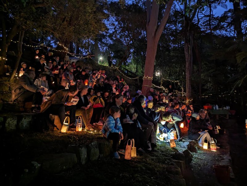 Class 1 & 2 Celebrate Solstice at the Amphitheatre