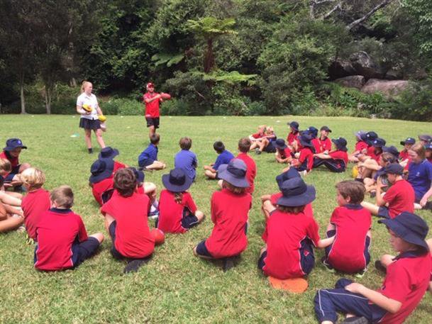 AFL lunchtime clinic