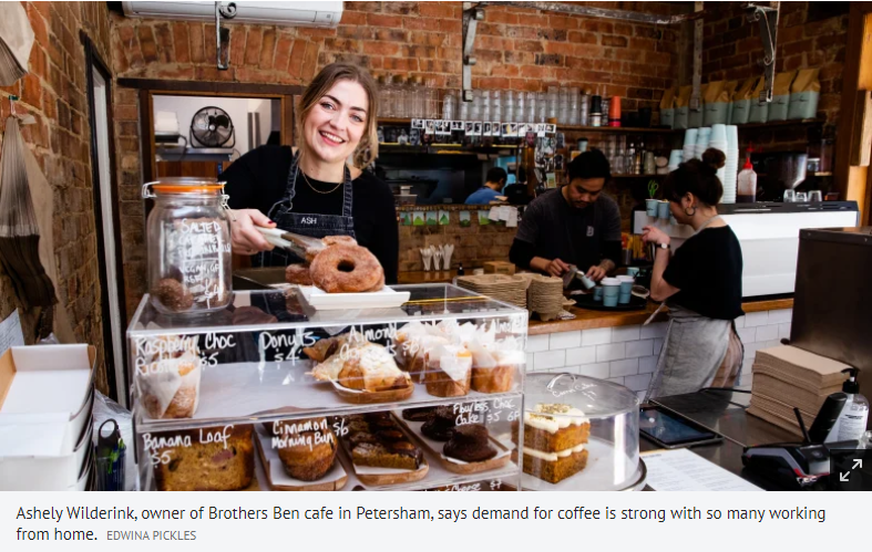 GlenXer Ashley Wilderink on the business upside to COVID in SMH article