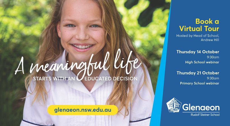 OCT 14 & 21 - Virtual Tours with live Q&A  - now open for bookings