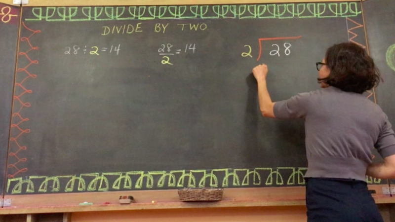 Class 4 map and divide by 2