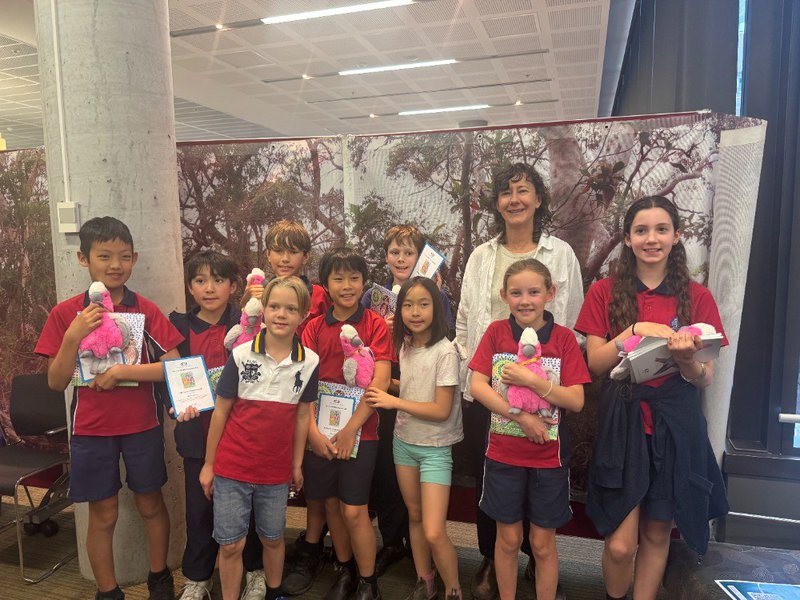 Class 5 Young Writers on the Move with Wildlife Storybook Launch