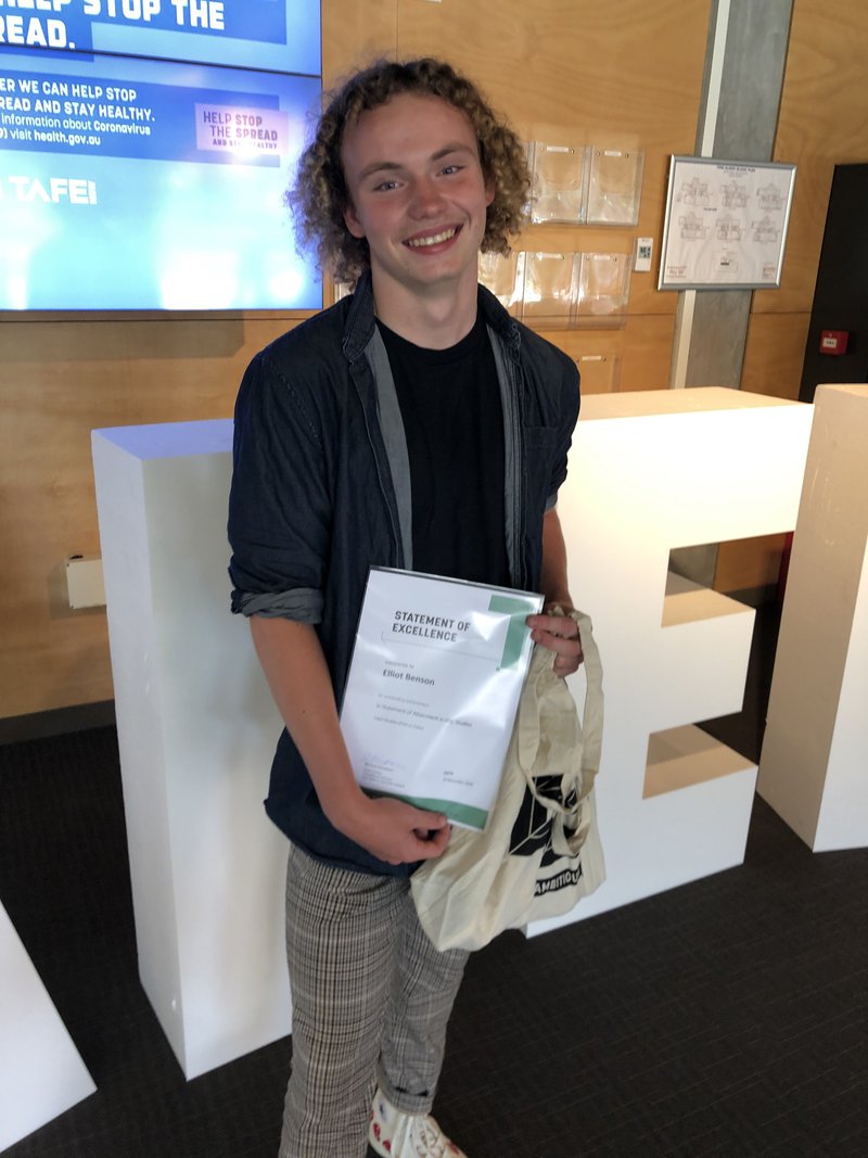 Budding legal eagle flies into first