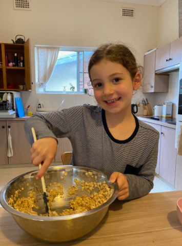 Kindergarten at home and lost teeth