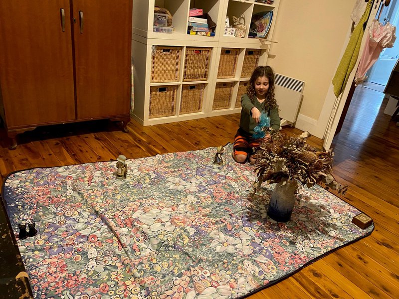 Frida adapting but she misses her Kindergarten friends!