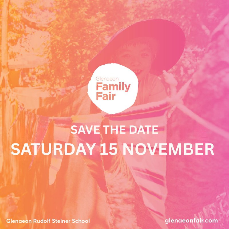 Glenaeon Family Fair - Save the Date - 15 NOV