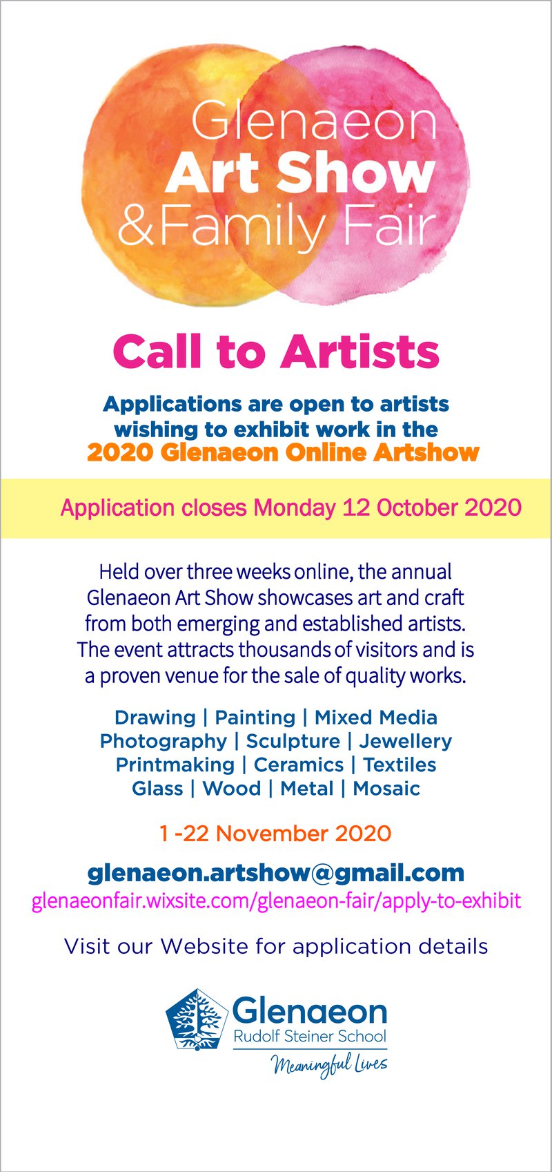 Glenaeon Art Show goes digital