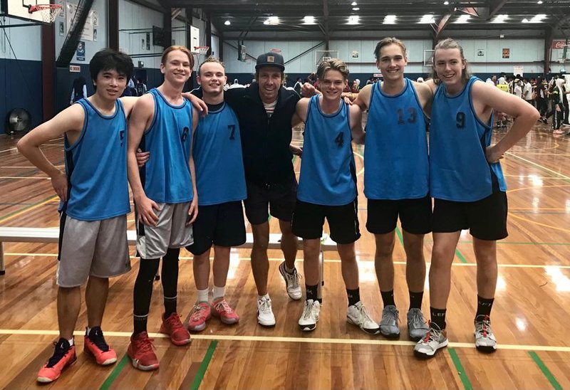 Farewell The Chill Team with Basketball in Bankstown