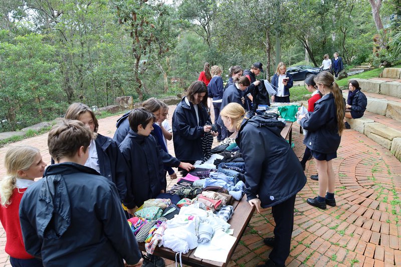 High School clothes swap success