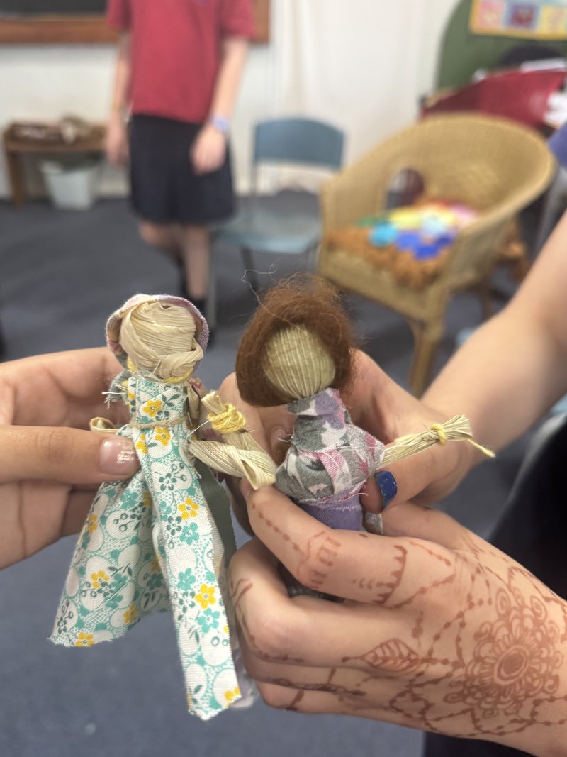 Class 5 Celebrate Autumn with Corn Doll Making