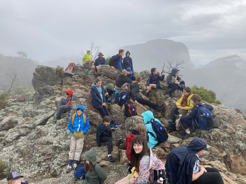 Class 6 experience the Warrumbungles