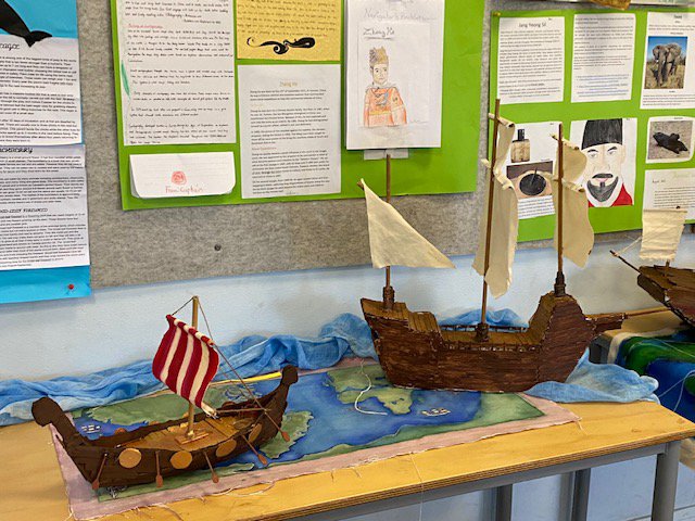 Year 7 discovers the age of exploration and discovery