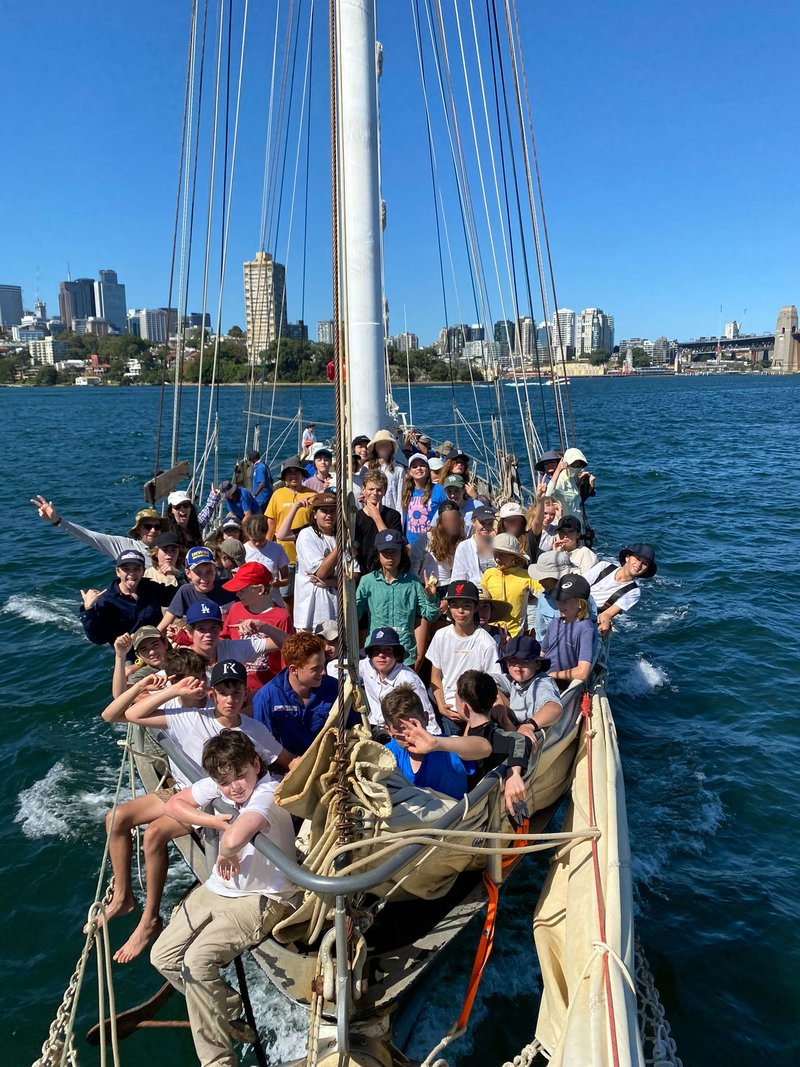 Yr 7 Sailing the South Passage