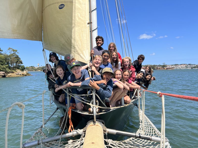 Year 7 sails the high seas