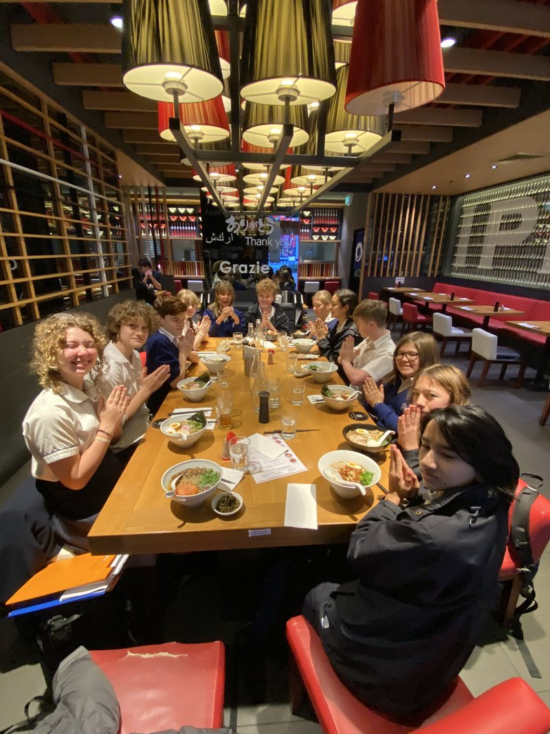 Yr 7 -10 Languages Restaurant Excursions