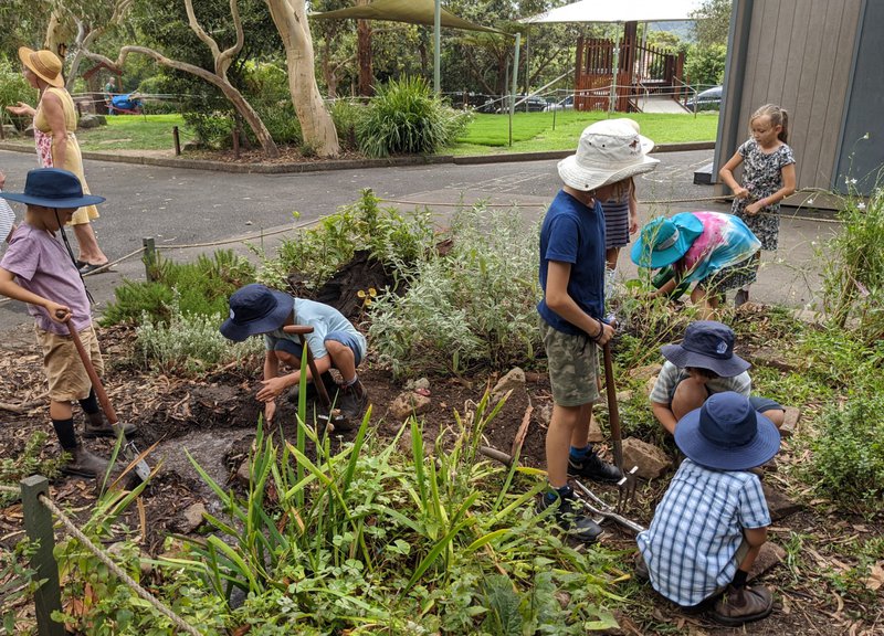 Class 2 Transforms the Garden