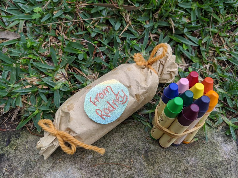 Class 1 begin their first words Main Lesson