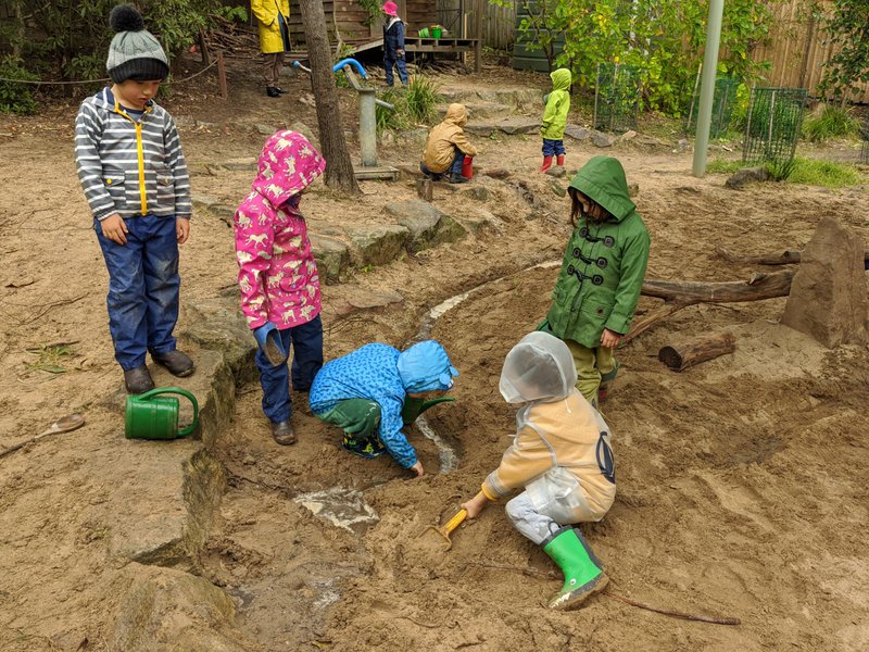 A Tale of Two Rivers in the Kindergartens