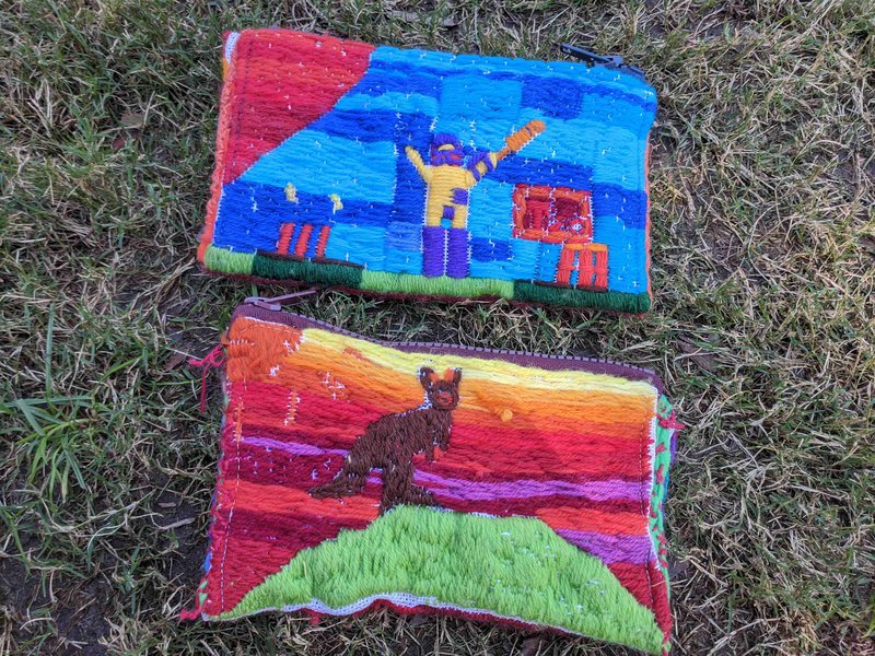 Class 2 long stitch pencil cases