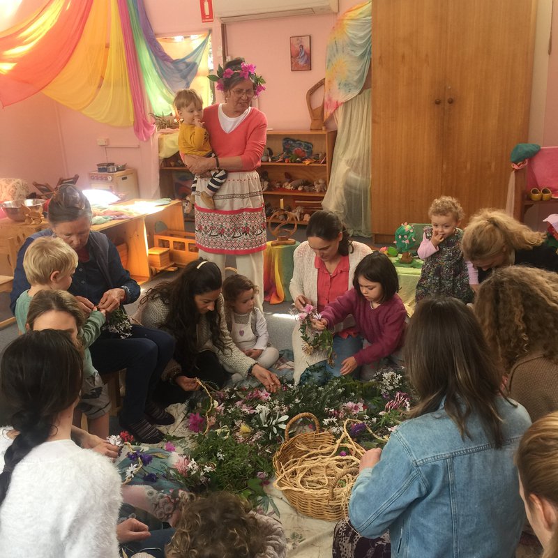 Spring Festival with Ebba Bodame's playgroup