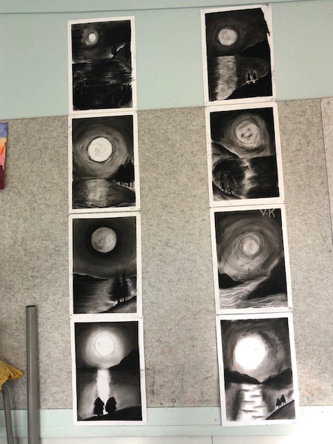 Class 6 dance through an Astronomy Main Lesson