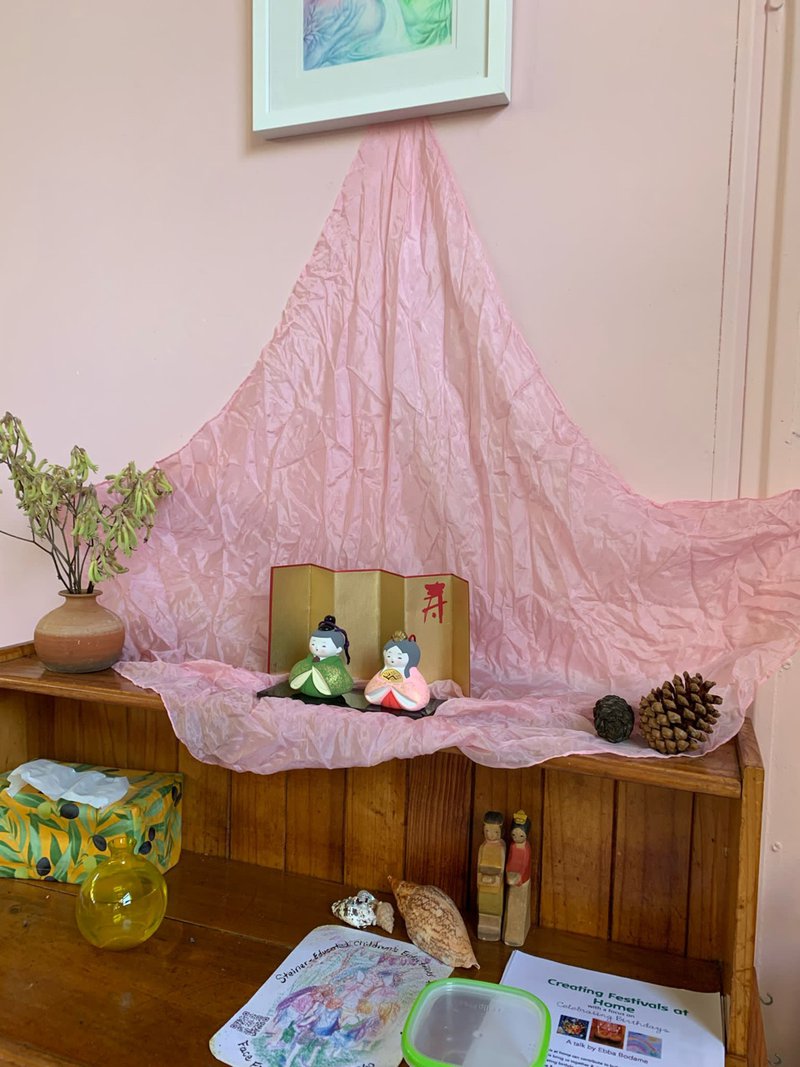 Celebrating Japanese Girls' Day at Playgroup