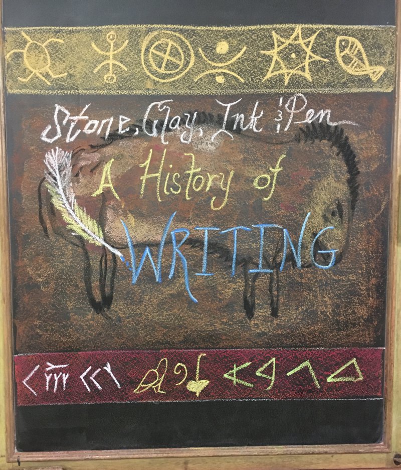 Class 4 explores the history of writing
