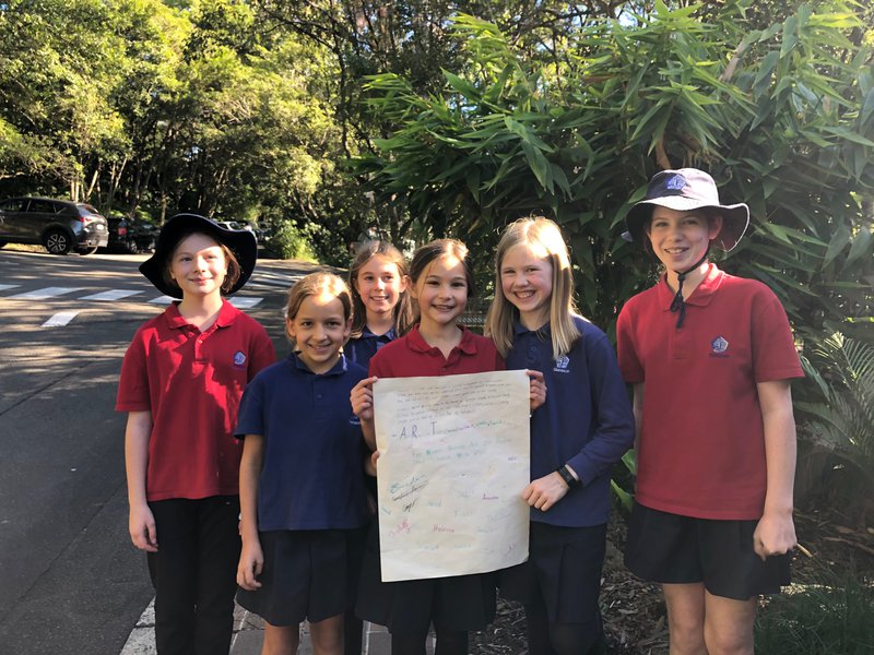 Class 5 and the Anti Racism Team