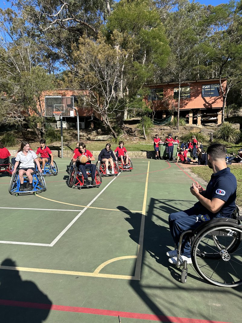 Yr 10 Wheelchair Basketball
