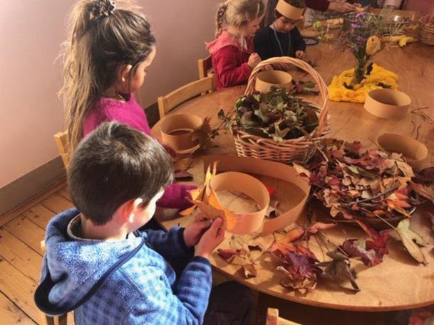 Class Rolls and Autumn leaves