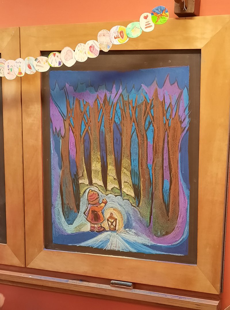 Marigold's Blackboard Beauty!