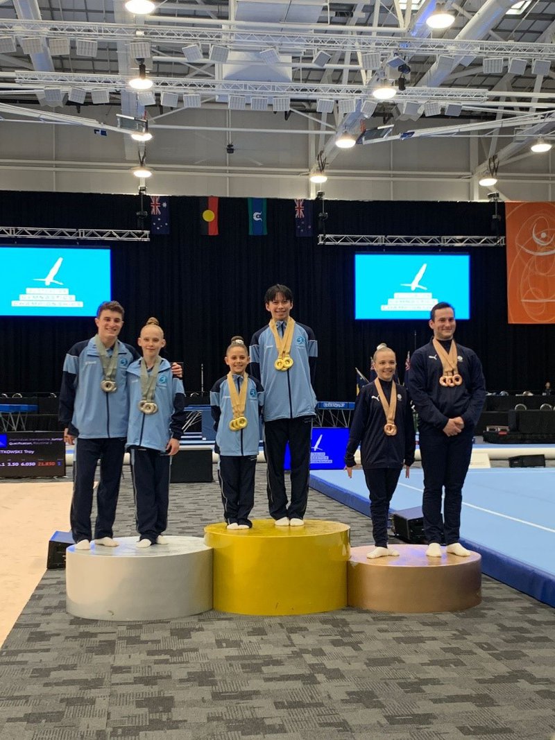 Year 11’s Nathan awarded silver medal at Australian Gymnastics Championships