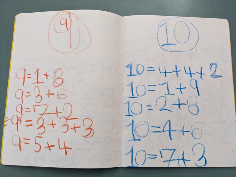 Class 1  learning mathematical processing