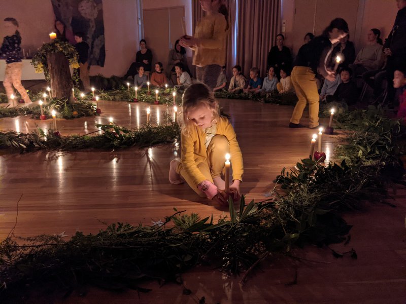 Class 1 & 2 Winter Spiral